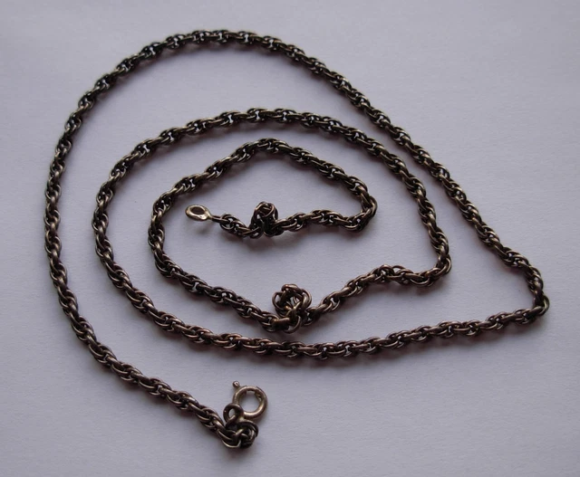 Ancienne Collier En Argent Massif Traditionnel Berbère Ben Yenni