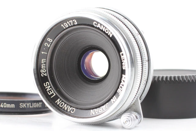 [MINT Filter] CANON 28mm F2.8 Wide Angle Lens For L39 LTM Leica Screw JAPAN