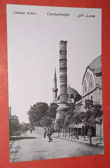 CPA - Turquie - Constantinople - Colonne brûlée