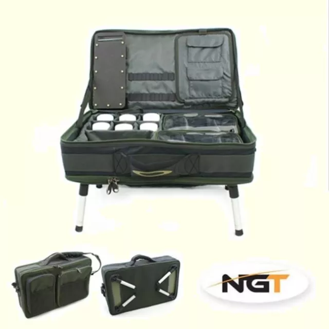NGT CARP FISHING Tackle Bivvy Table Box System Carryall Bag Rig Station  588.88 £88.12 - PicClick UK