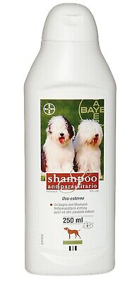 Bayer Shampoo Antiparassitario Per Cani Ml 250 Antipulci Zecche