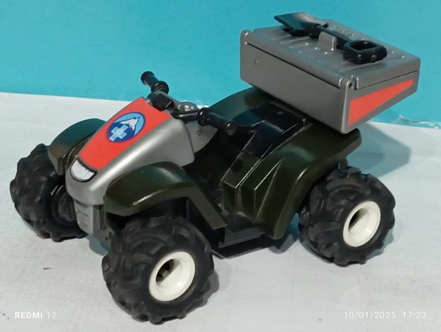 Playmobil Soccorso Alpino Quad 9130 – Ricambio A Scelta #PM17 – Figura Usata