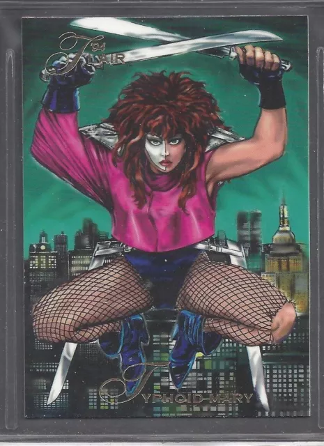 1994 Marvel Flair TYPHOID MARY Origin of Typhoid Mary #62