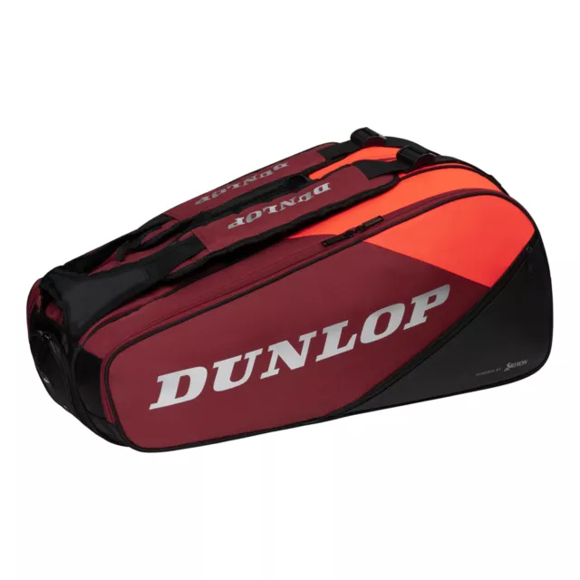 Dunlop D Tac Cx-Performance 8Rkt Black/Red Schlägertasche Schwarz - Rot Neu