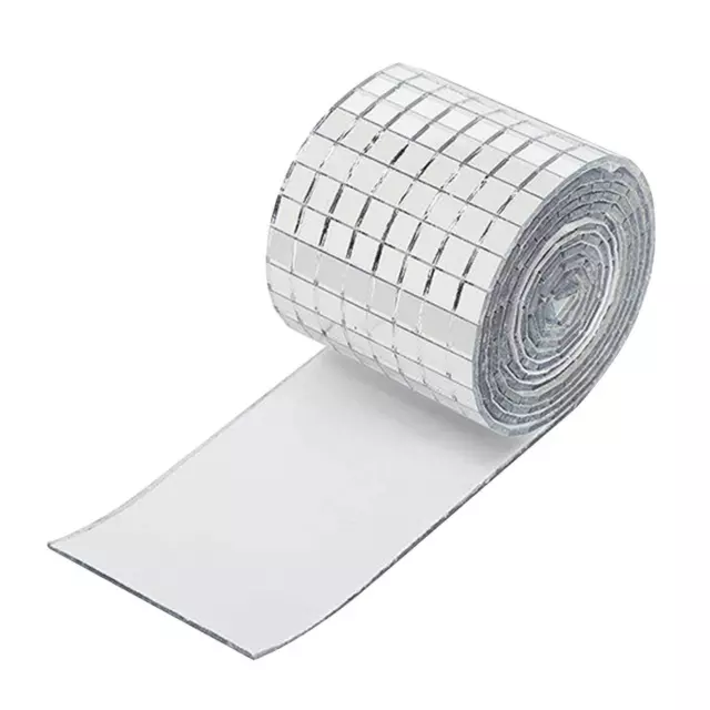 Mosaic Tiles Mini Square Mirror Tiles for Cups Jewelry Making Disco Ball