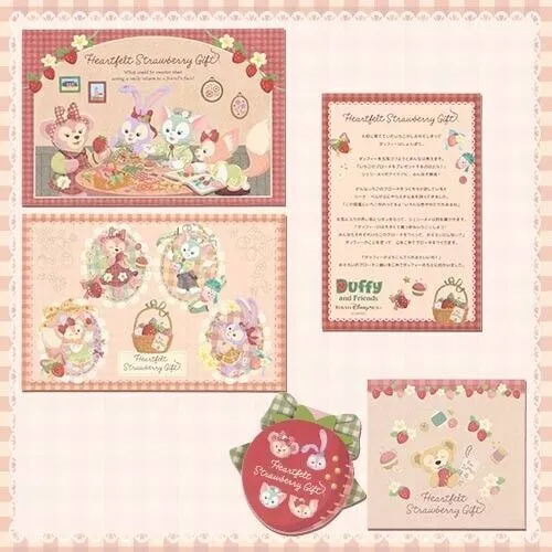 Tokyo Disney Sea Duffy Heartfelt Strawberry Gift Shellie May tote bag