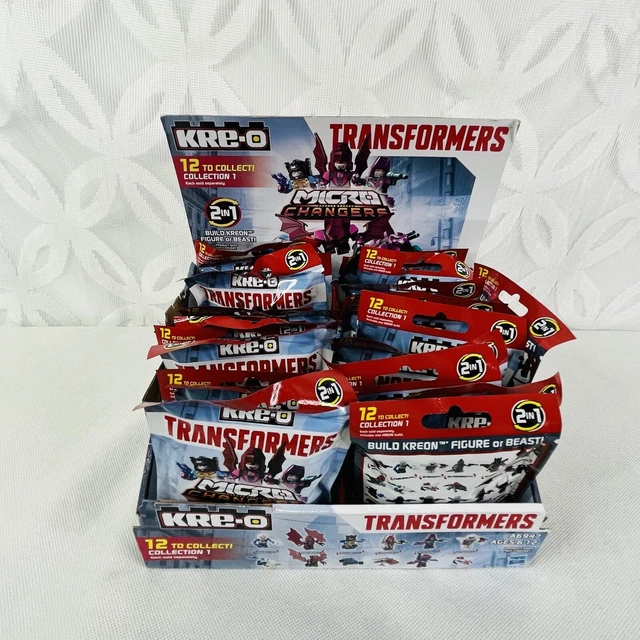 Transformers G1 Kre-O Micro Changers Collection 1 Beast or Figure 24 packs W/Box