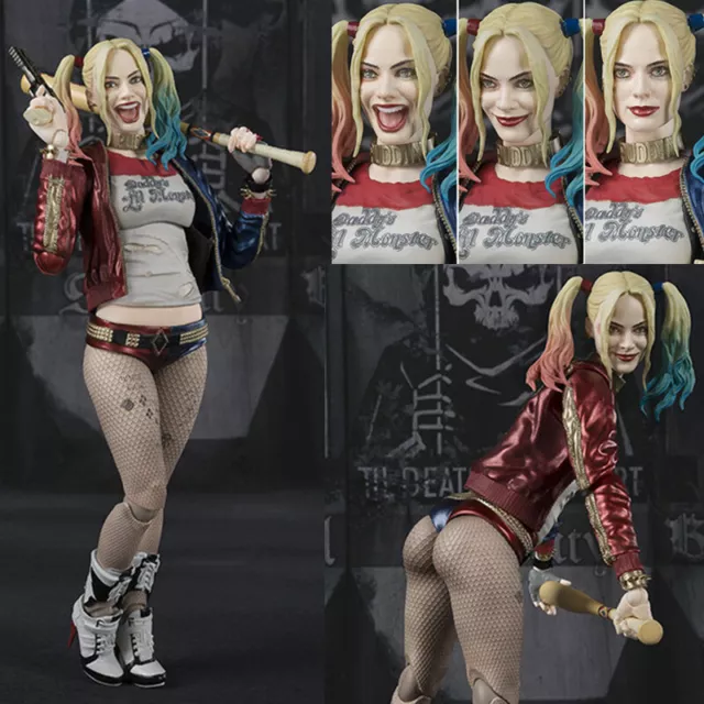 SHF Suicide Squad The Clown's Girl Harley Quinn PVC Action Figure NEW IN BOX 6in