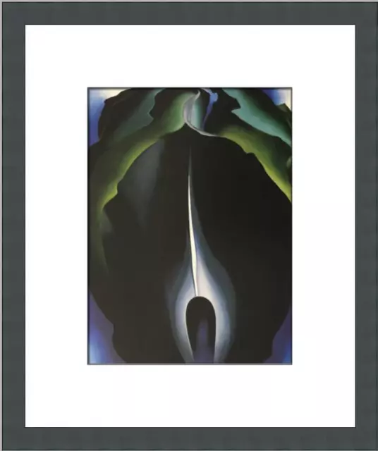 Georgia O'Keeffe Jack in the Pulpit No. IV Custom Framed Print