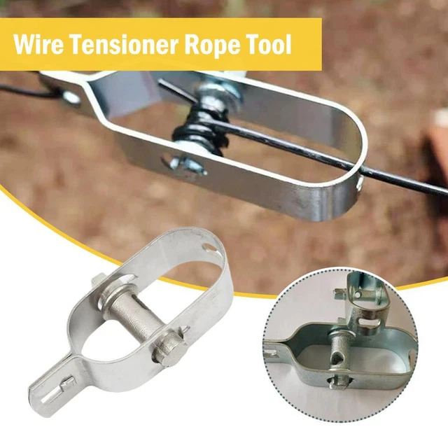 10 Pcs Portable Tensioner Tool Steel Wire Tensioner Steel For Outdoor J6E9