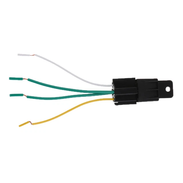 4 Pin Click Base 40AMP 4 PIN Normally Closed Relay Prewired Base Socket £6.79 - PicClick UK