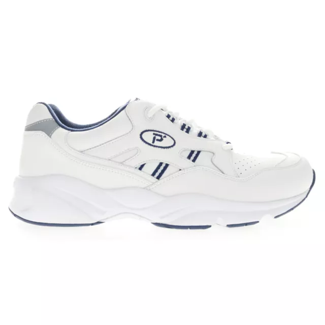 Propet Stability Walker Walking  Mens White Sneakers Athletic Shoes M2034WN