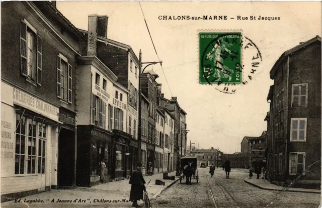 CPA CHALONS-sur-MARNE - Rue St-Jacques (742332)