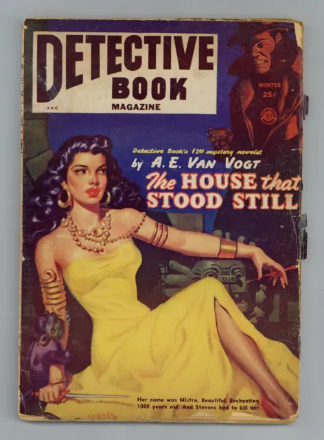 Detective Book Magazine Pulp Dec 1951 Vol. 6 #4 GD/VG 3.0