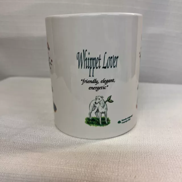 WHIPPET LOVER Coffee Mug from NameMe Calligraphy NEW