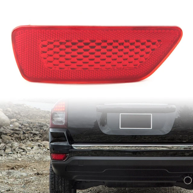 Left Rear Bumper Reflector Light Lamp For Jeep Grand Cherokee & Compass 2011-21