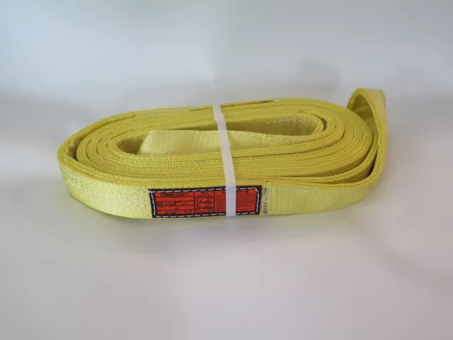 Web Sling, Recovery Strap 15 ft x 2 in - 3 ply Stren-Flex Made in USA