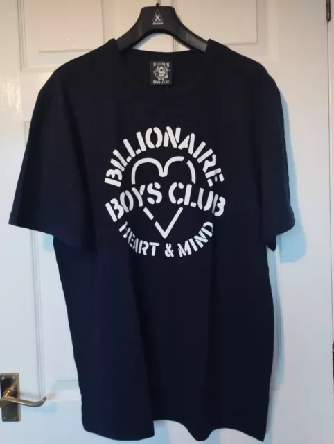 Men's Billionaire Boys Club Navy Blue T Shirt Large