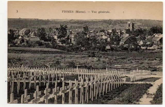 FISMES - Marne - CPA 51 - Cimetiere Militaire