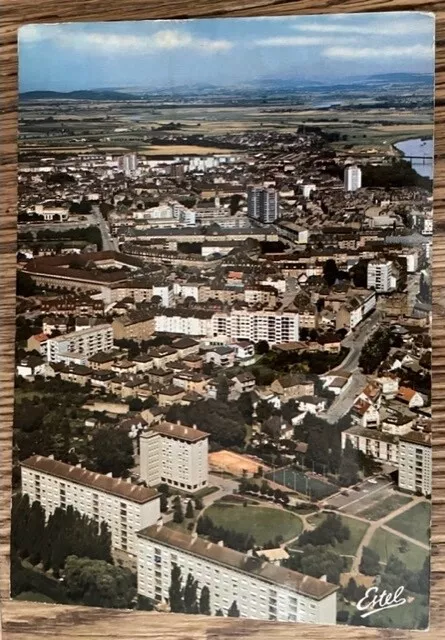 CPA 57 THIONVILLE Vue aérienne ville côté sud-ouest H.8.820-W. - Editions ESTEL