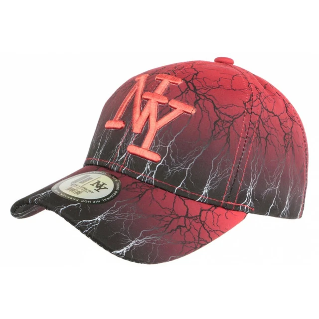 Casquette Baseball Enfant Rose & Noire à Motifs Palmiers - Taille Unique 7-12 Ans - Neuf Avec étiquettes