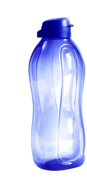NEW Tupperware 2L Water Drink Bottle Blue
