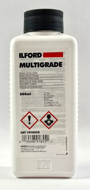 Desarrollador de papel Ilford multigrado 500 ml 1918555