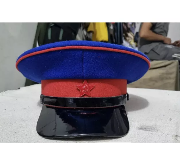 KGB USSR (КГБ) Soviet Russian Officer KGB 1950's Military Visor Cap Hat