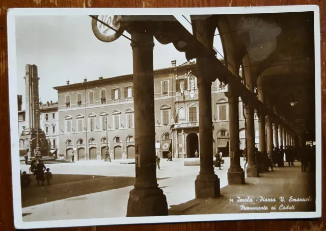 5654-Imola, Piazza V. Emanuele, Monumento Ai Caduti, Al 35°  Regg. Fanteria,1940