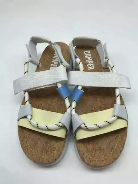 Pre-Owned Camper White Size 39 Strappy Sandals 2