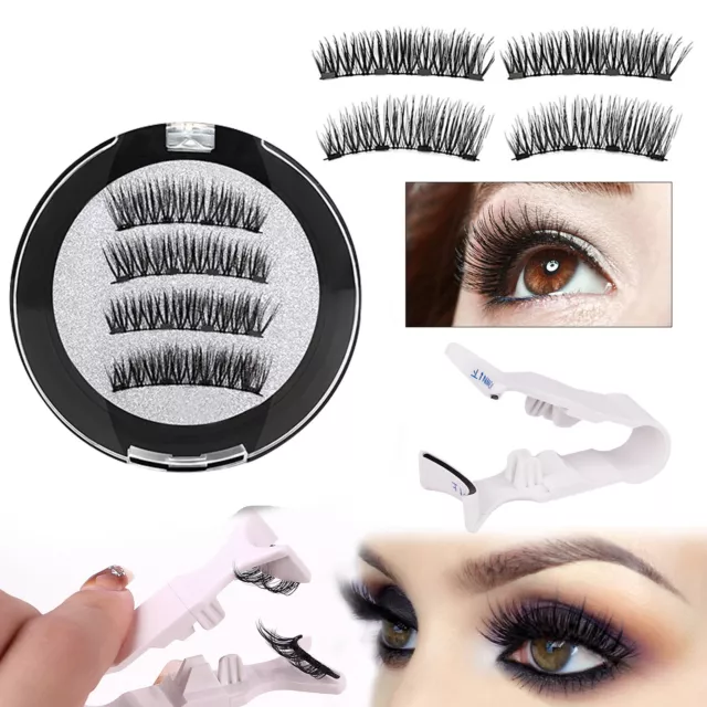 Magnetic Eyelashes Reusable Magnetic Lashes With Applicator