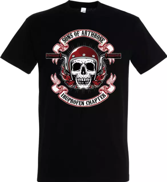 SONS OF Arthrose arschlecken chapter Bikershirt Motorrad Club T-Shirt MC#SOAI