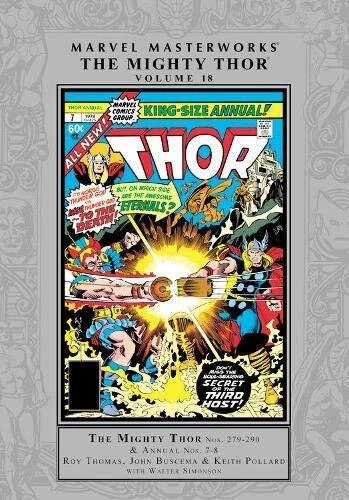 MARVEL MASTERWORKS: THE MIGHTY THOR VOL. 18 (MARVEL By John Buscema & Keith VG