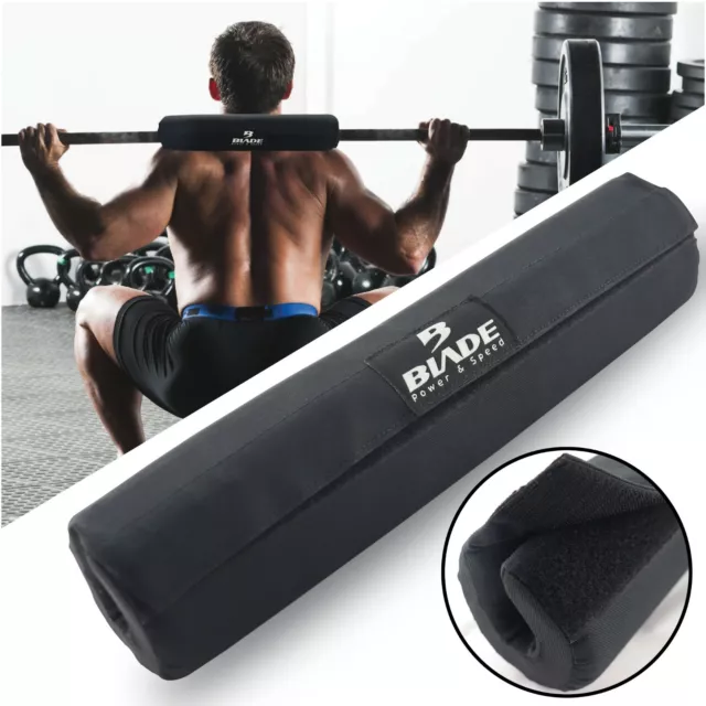 Foam Padded Barbell Bar Pad Cover Weight Lifting Squat Shoulder Back Fitness