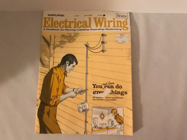 Vintage 1969 Sears Booklet on Electrical Wiring