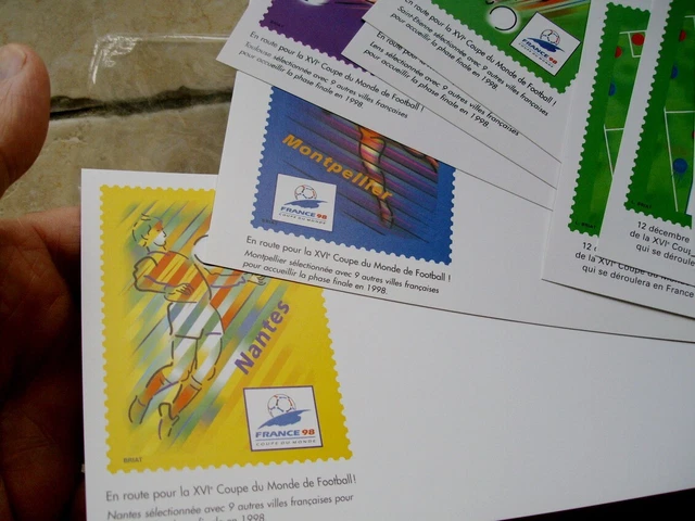 Collection Complète De Cartes Football 3D - Coupe Du Monde 1998 - Dans Pochettes Nestlé Shreddies