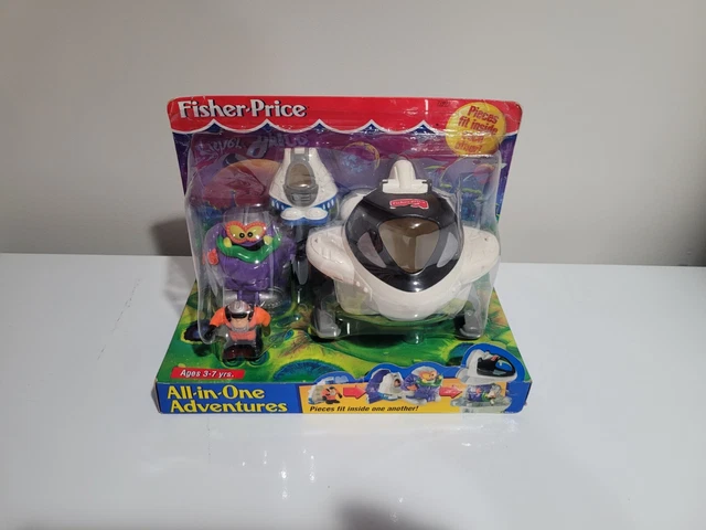 Fisher-Price Great Adventures All In One SPACE VOYAGE New In Box NIB