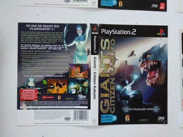 Jaquettes Avant/arrière Pour Jeu PS2 'Le Retour Du Roi' - Cover Seulement, Occasion