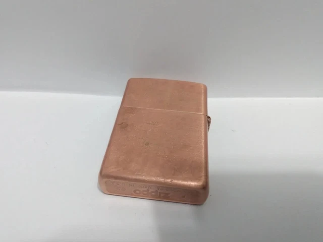 Zippo 2005 Wolf Copper Brass Color Case No Insert No Box Read 10