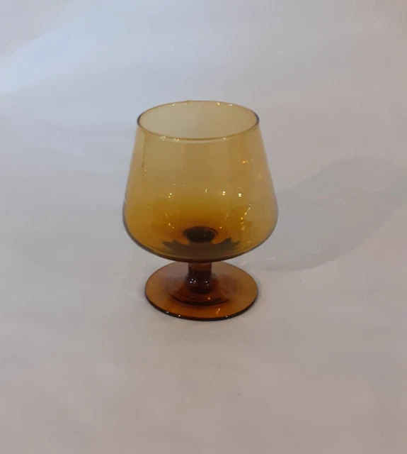 Lot De 5 Verres Vintage Années 50-60 - Verre Granité Coloré - Fabriqué En France