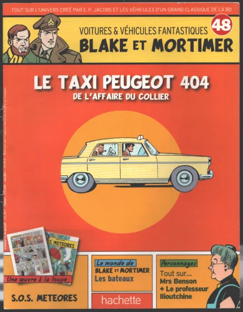 Fascicule Voitures & Vehicules Fantastiques De Blake Et Mortimer N°48 Tbe