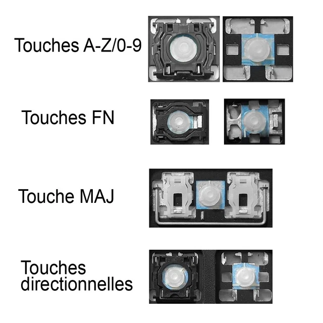 Touche De Clavier Pour ASUS A540L - Réf. MP-13K96F0-9209 / 0KNB0-610TFR00 - Occasion TB