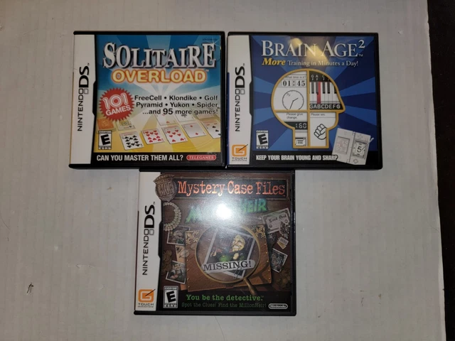 3 Nintendo DS Games Bundle