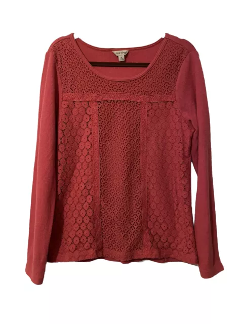 https://www.picclickimg.com/Mk0AAOSwUjplNc1k/Lucky-Brand-Shirt-Women-XL-Red-Thermal-Top.webp