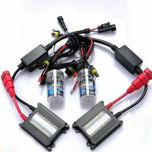 KIT h7 6000k 55w FARI XENO XENON 55W WATT SLIM XENON DIGITALE BALLAST t1