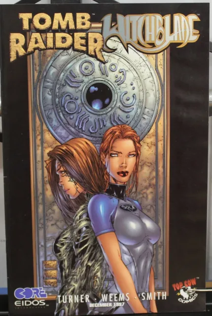 Witchblade Tomb Raider Top Cow Production Image Comics December 1997