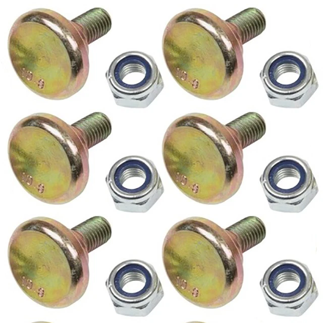 81160WN6B5411 900.81.160 Set of Six Disc Mower Blade Bolt Kits Fits Vicon CM165