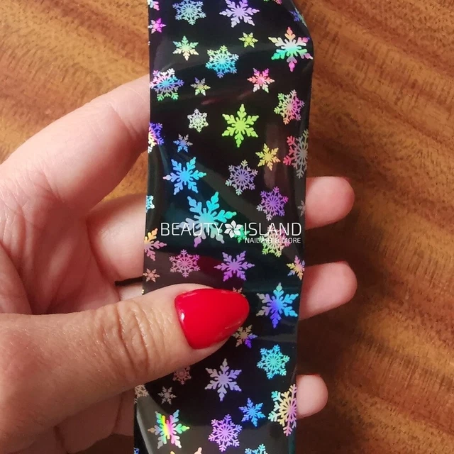 Christmas Nail Foil | Nails Decor | Transfer Foils | Sticker | Manicure Decals