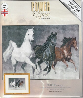 Heritage Crafts-John Clayton-Power & Grace-Cavalli selvaggi-solo Grafico 