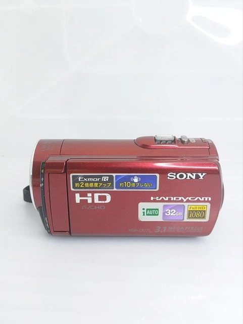 【美品】Sony Handycam HDR-CX170 HDR-CX170 商品の写真 | デジタルビデオカメラ Handycam